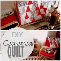 Blog thumbnail - DIY Geometrical Quilt