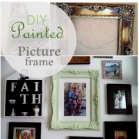 Blog thumbnails - painted picture frame